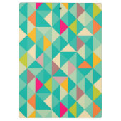 Dreieckmuster Klemmbrett (Rückseite)