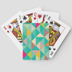 Dreieckmuster Spielkarten
