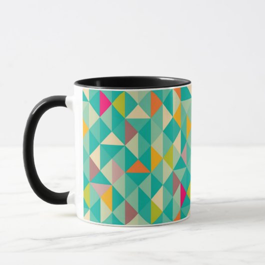 Dreieckmuster Tasse (Links)