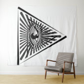 Dreiecksband Wandteppich (Beispiel (Horizontal))