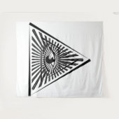 Dreiecksband Wandteppich (Vorderseite (Horizontal))