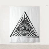 Dreiecksband Wandteppich (Vorderseite)