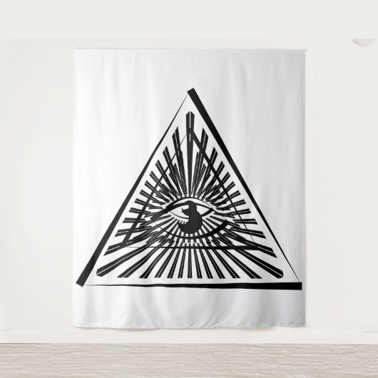 Dreiecksband Wandteppich (Vorderseite)