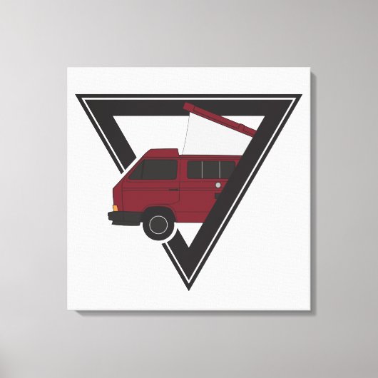 Dreiecksbusse Leinwanddruck (Vorderseite)