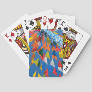 Dreiecksflaggen-Dekoration Spielkarten