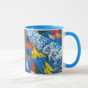 Dreiecksflaggen-Dekoration Tasse