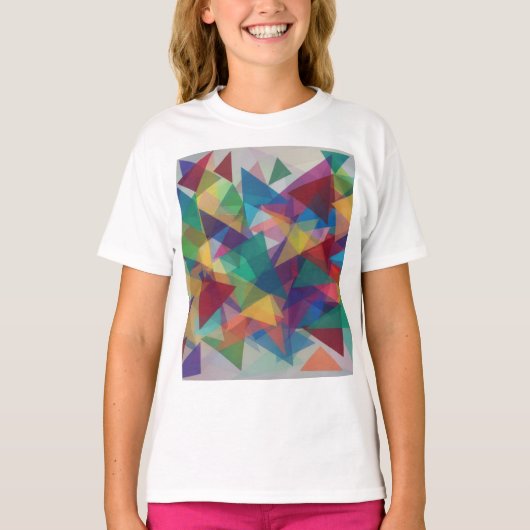 Dreiecksform T-Shirt (Vorderseite)