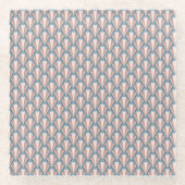 Dreiecksformen Glasuntersetzer (Vorderseite)