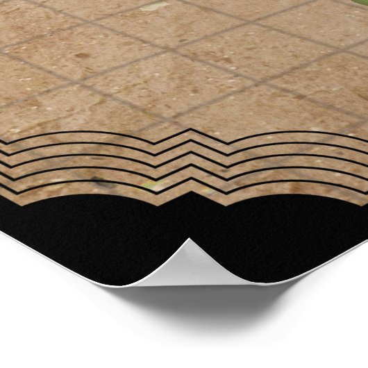 Dreieckshandel Poster (Ecke)