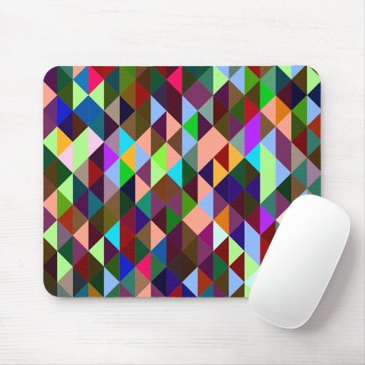 Dreieckshintergrund Mousepad (Mit Mouse)
