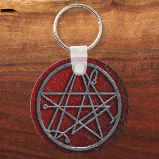 Dreiecksigil Schlüsselanhänger (Vorderseite)