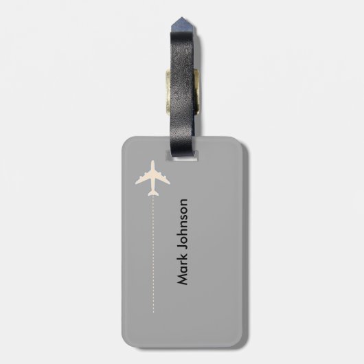 Dreiecksklee Gepäckanhänger (Rückseite vertikal)