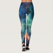 Dreieckskosmische Energie Leggings (Rückseite)