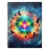 Dreieckskosmische Energie Notizblock (Vorderseite)