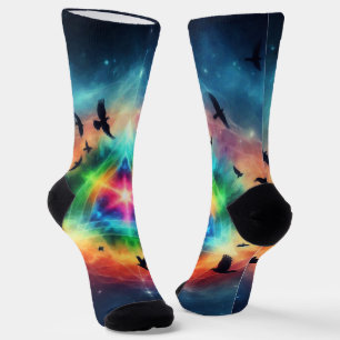 Dreieckskosmische Energie Socken