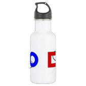 Dreieckskreis Trinkflasche (Rückseite)