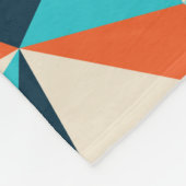 Dreiecksmuster Fleecedecke (Ecke)