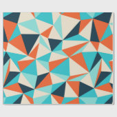 Dreiecksmuster Geschenkpapier (Flach)