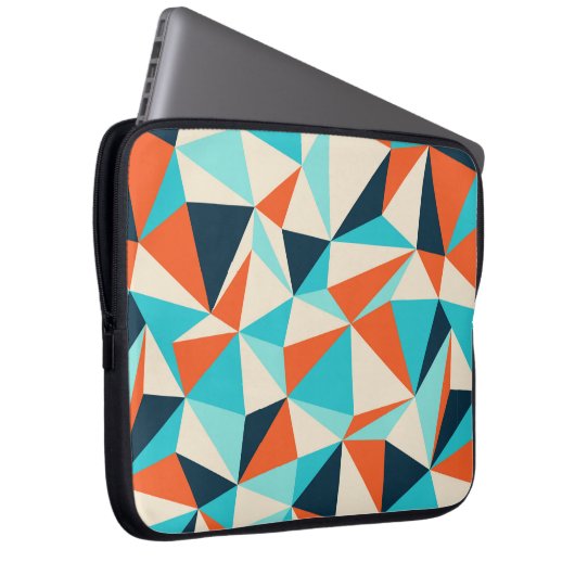 Dreiecksmuster Laptopschutzhülle (Vorne Rechts)