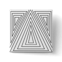 Dreiecksmuster Schwarz-Weiß