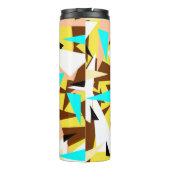 Dreiecksmuster Thermosbecher (Rückseite)