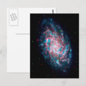 Dreiecksnebel Postkarte (Vorne/Hinten)