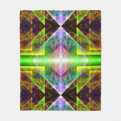 Dreiecksprisma Fleecedecke (Vorderseite)