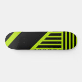 Dreiecksstreifen - Kalkgrün Skateboard (Horizontal)