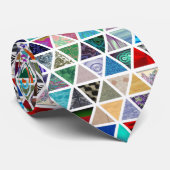 Dreieckstexte Krawatte (Gerollt)