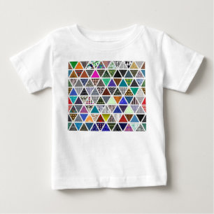 Dreieckstexturen 02 baby t-shirt