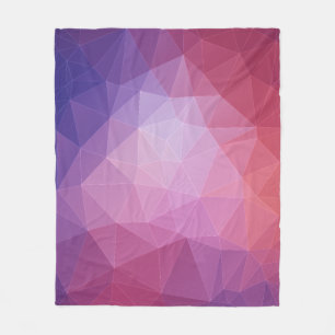 Dreieckwinkel-Polygon Fleecedecke