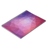 Dreieckwinkel-Polygon Notizblock (Linke Seite)