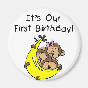 Dreiergruppen 1. - Zwei Jungen, ein Mädchen Magnet