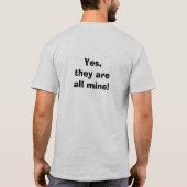 Dreiergruppevati-Shirt T-Shirt (Rückseite)