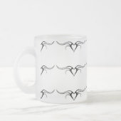 Dreierherzen Mattglastasse (Links)