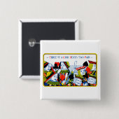Dreierpasch Button (Vorne & Hinten)