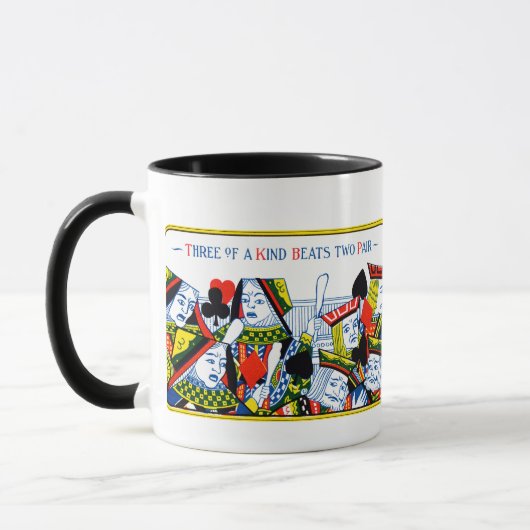 Dreierpasch Tasse (Links)