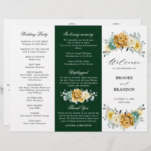 Dreierprogramm für Senfgelbe (Vorne/Hinten)