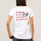 Dreifach-D-Gear, - Daunen & dreckig gewidmet - T-Shirt (Rückseite)