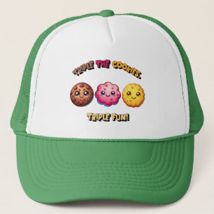 Dreifach die Cookies, Triple Fun! Truckerkappe