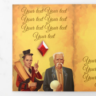  DREIFACH GEFALTETE KARTE