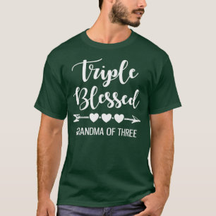 Dreifach gesegnete Oma von drei Großkindern G T-Shirt