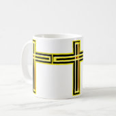 Dreifach-Kreuz Tasse (Vorderseite Links)