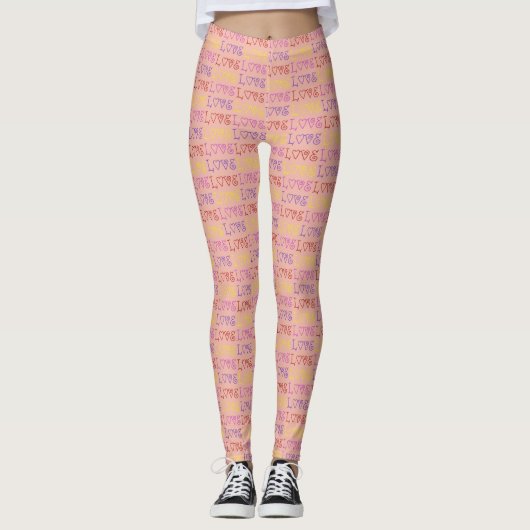 Dreifach-Liebe Leggings (Vorderseite)