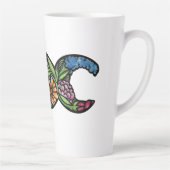Dreifach-Mond-Symbol-Blüte Milchtasse (Rechts)