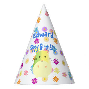 Dreifach Niedliche Kawaii Hamsters Custom Partyhütchen