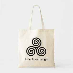 Dreifach-Spirale Live Liebe Lagh Tragetasche
