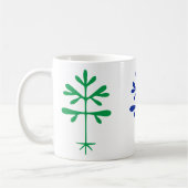 Dreifach-Tasse der Standardgröße Kaffeetasse (Links)