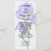 Dreifach Violette Iris Programm (Vorderseite)