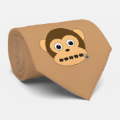 Dreifache Affen-Krawatte Krawatte (Gerollt)